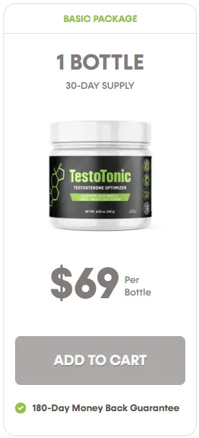 Testo Tonic one bottle